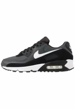 Nike Sportswear AIR MAX 90 - Sneaker Low - Black/white/metallic Silver