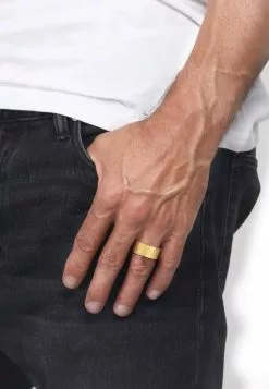 KUZZOI VINTAGE LOOK - Ring - Gold-coloured