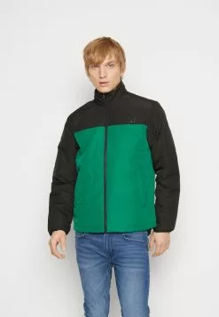 Only & Sons ONSMELVIN LIFE LIGHT JACKET - Leichte Jacke - Black/verdant Green