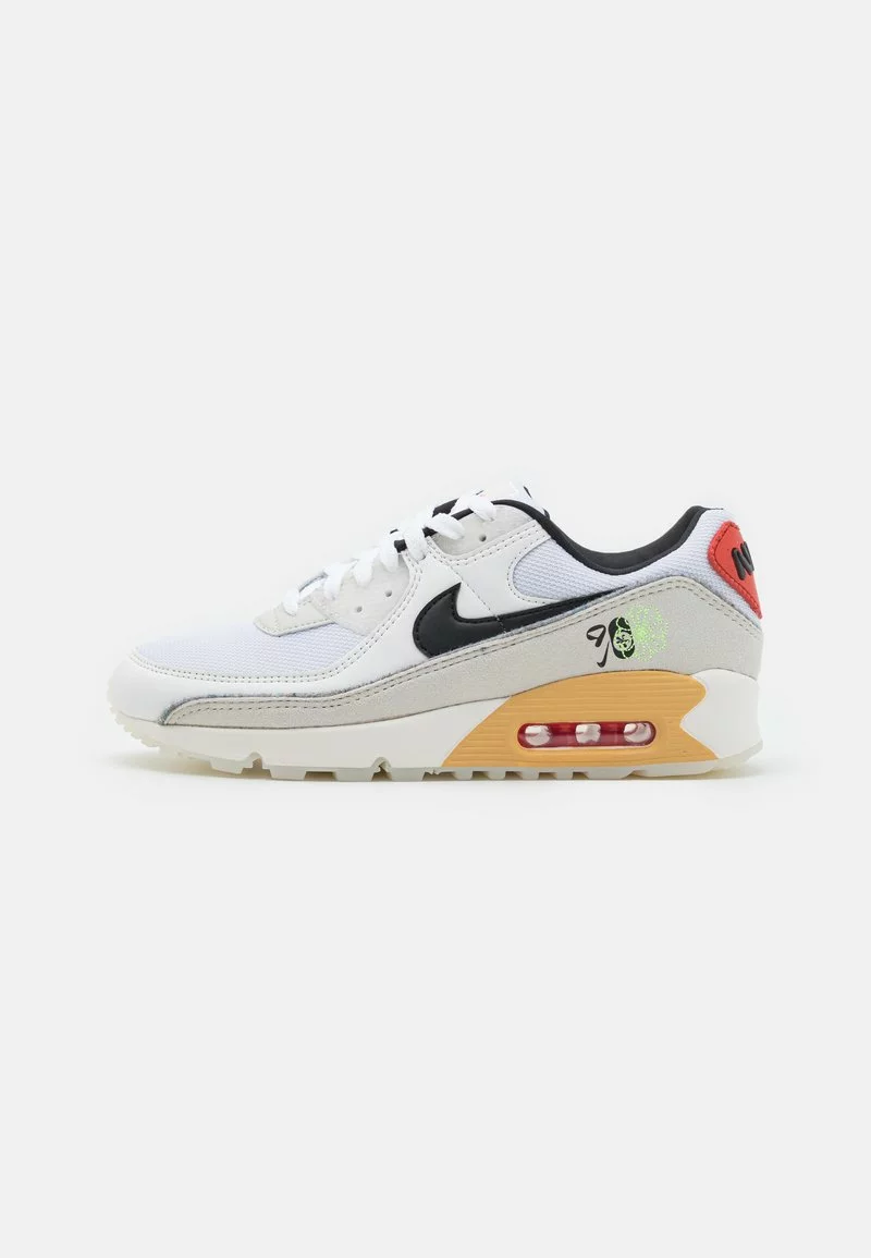 Nike Sportswear AIR MAX 90 XCAT NN - Sneaker Low - White/black/light Bone/sesame/habanero Red/summit White