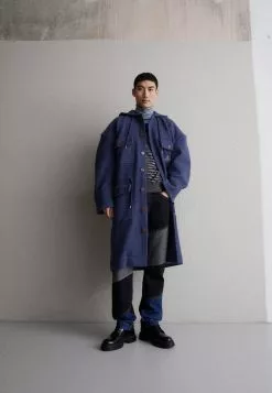 Vivienne Westwood SANDER COAT - Parka - Petrol Blue