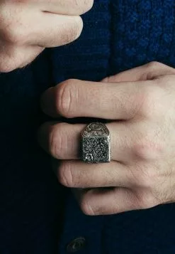 Akitsune FLORIS - Ring - Antique Silver