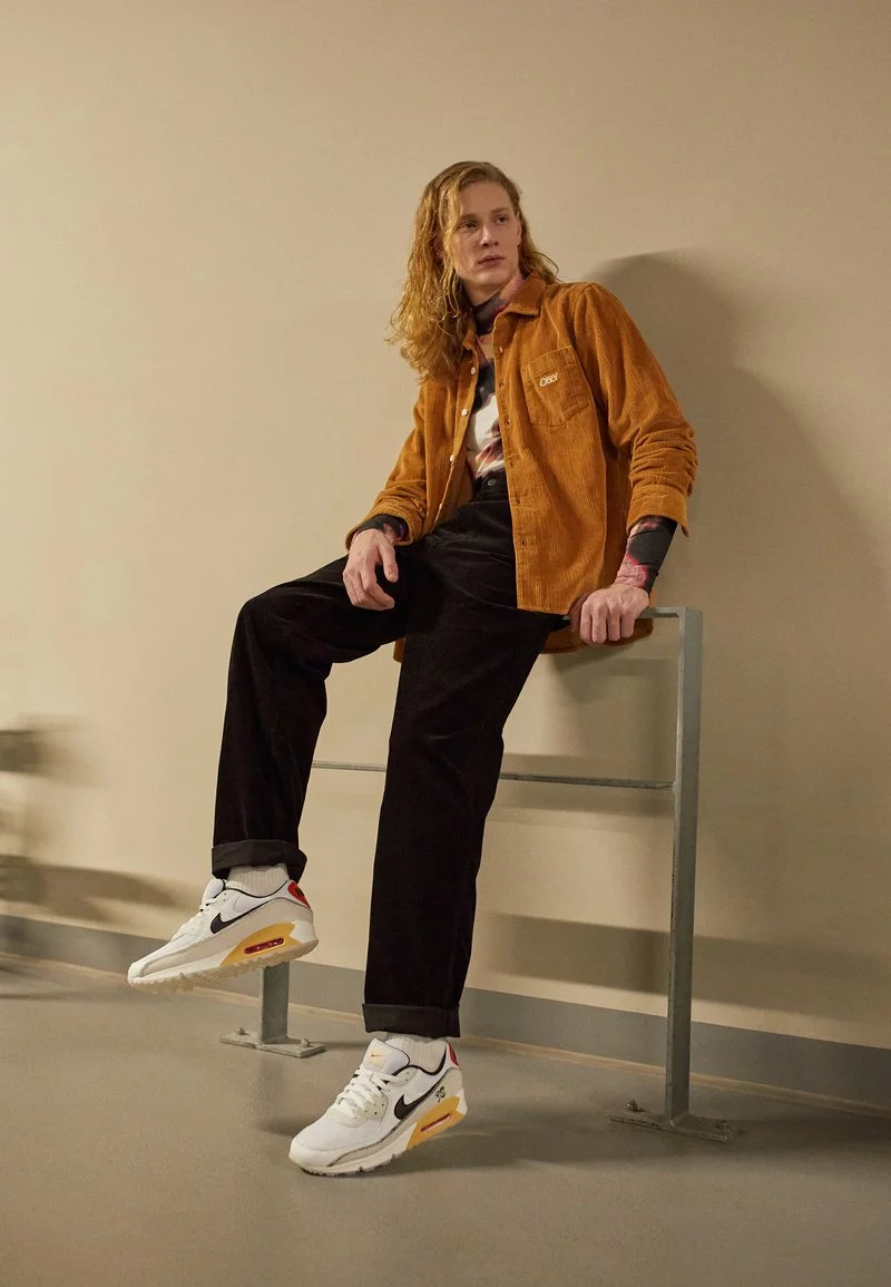 Nike Sportswear AIR MAX 90 XCAT NN - Sneaker Low - White/black/light Bone/sesame/habanero Red/summit White – Bild 4