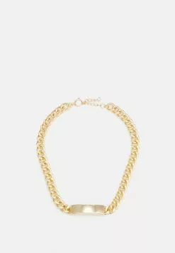URBAN CLASSICS PLATE NECKLACE UNISEX - Halskette - Gold-coloured