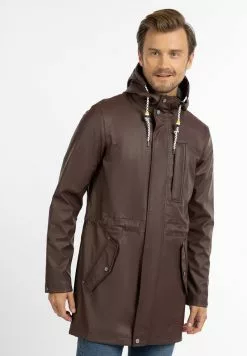Schmuddelwedda REGEN BRIDGEPORT - Parka - Dunkelbraun