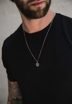 HAZE & GLORY ZODIAC SIGN GEMINI - Halskette - Grau