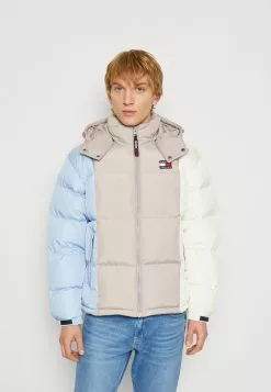 Tommy Jeans ALASKA PUFFER - Daunenjacke - Brandons Stone/multi