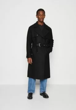 AllSaints KANSAS - Trenchcoat - Black