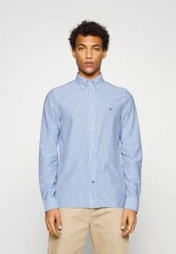 Tommy Hilfiger 1985 STRIPE SF - Hemd - Cloudy Blue/white