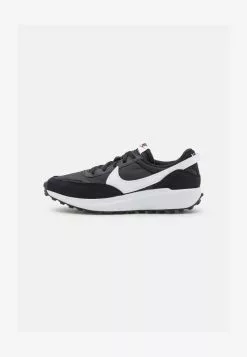 Nike Sportswear DEBUT - Sneaker Low - Black/white/orange