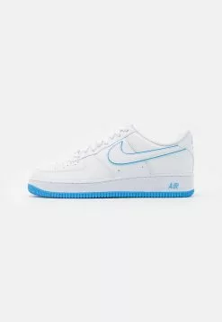 Nike Sportswear AIR FORCE 1 07 - Sneaker Low - White/university Blue