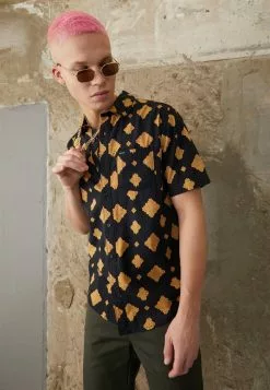 Volcom GRIT MANDALA - Hemd - New Black