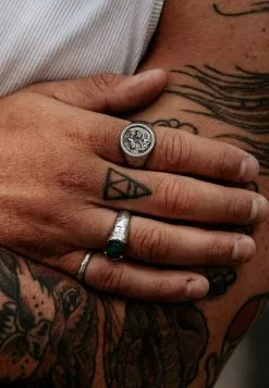 HAZE & GLORY WAVE TIDE - Ring - Silber