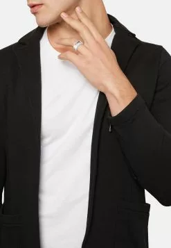 Breil CERAMIC BRICK - Ring - Silver-black