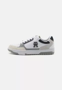 Tommy Hilfiger BASKET STREET MIX - Sneaker Low - White